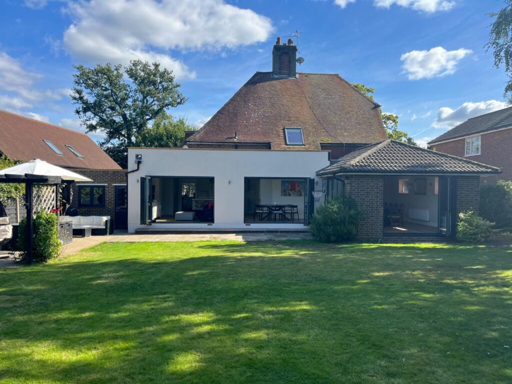 landscape gardeners in surrey completed a garden project