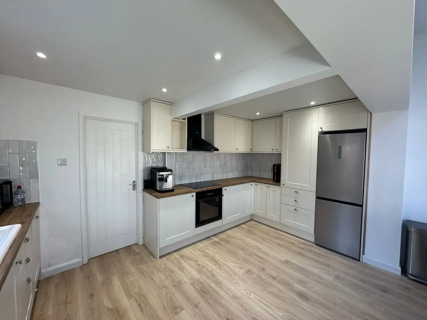 modern loft conversion kitchen by specialists in surrey