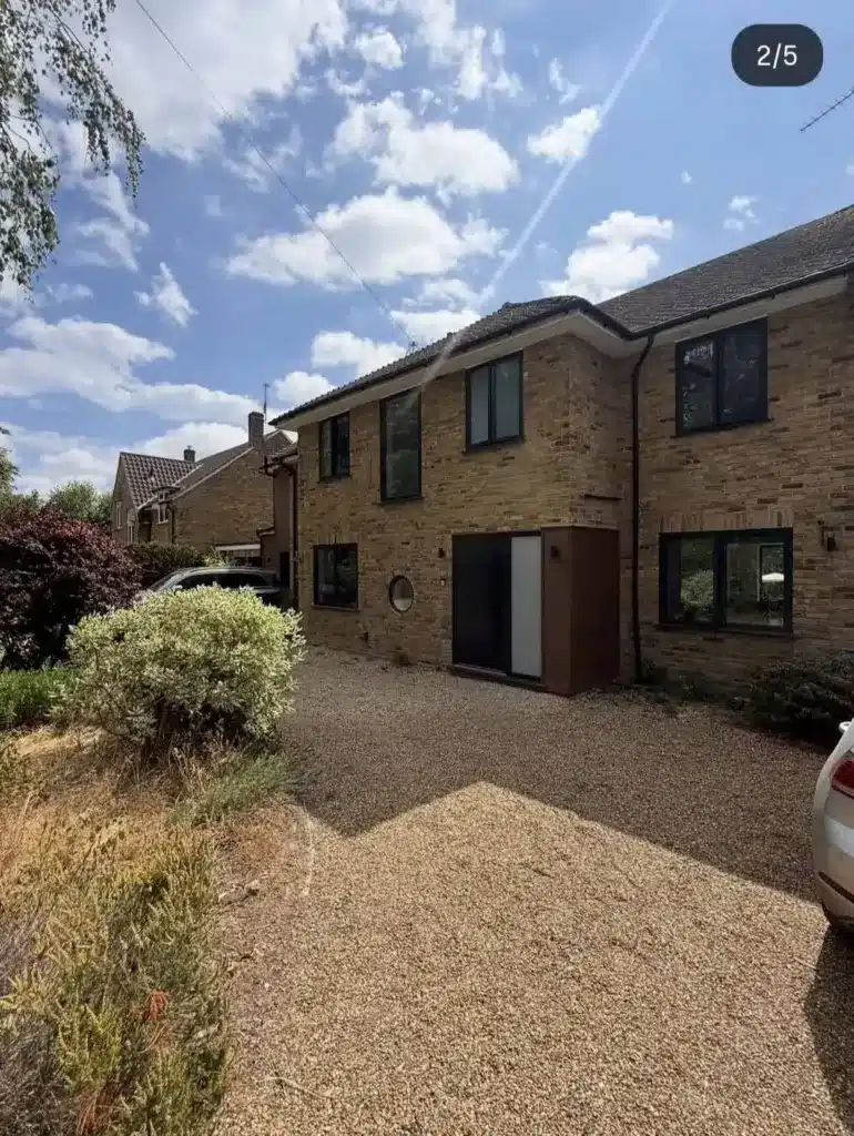 Property Renovation In Woodham For A Refined, Contemporary Finish 3 home renovation stone house front exterior