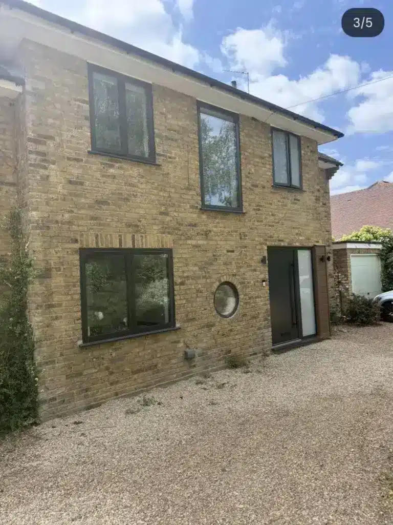 Property Renovation In Woodham For A Refined, Contemporary Finish 4 home renovation stone house side exterior