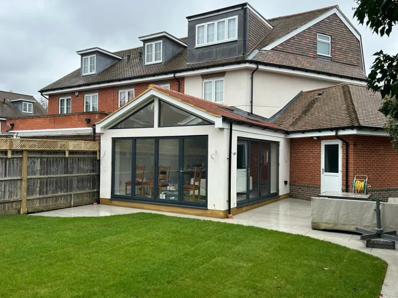 House Extensions 6 house extension builders in surrey for front porch and home extension project