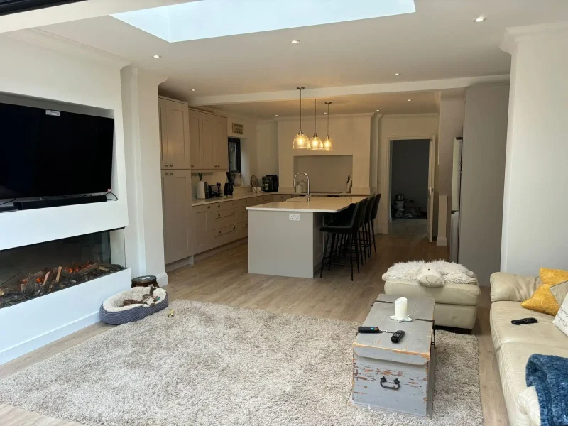 Bespoke Kitchens 5 kitchen-living-room-renovation-makeover-weybridge
